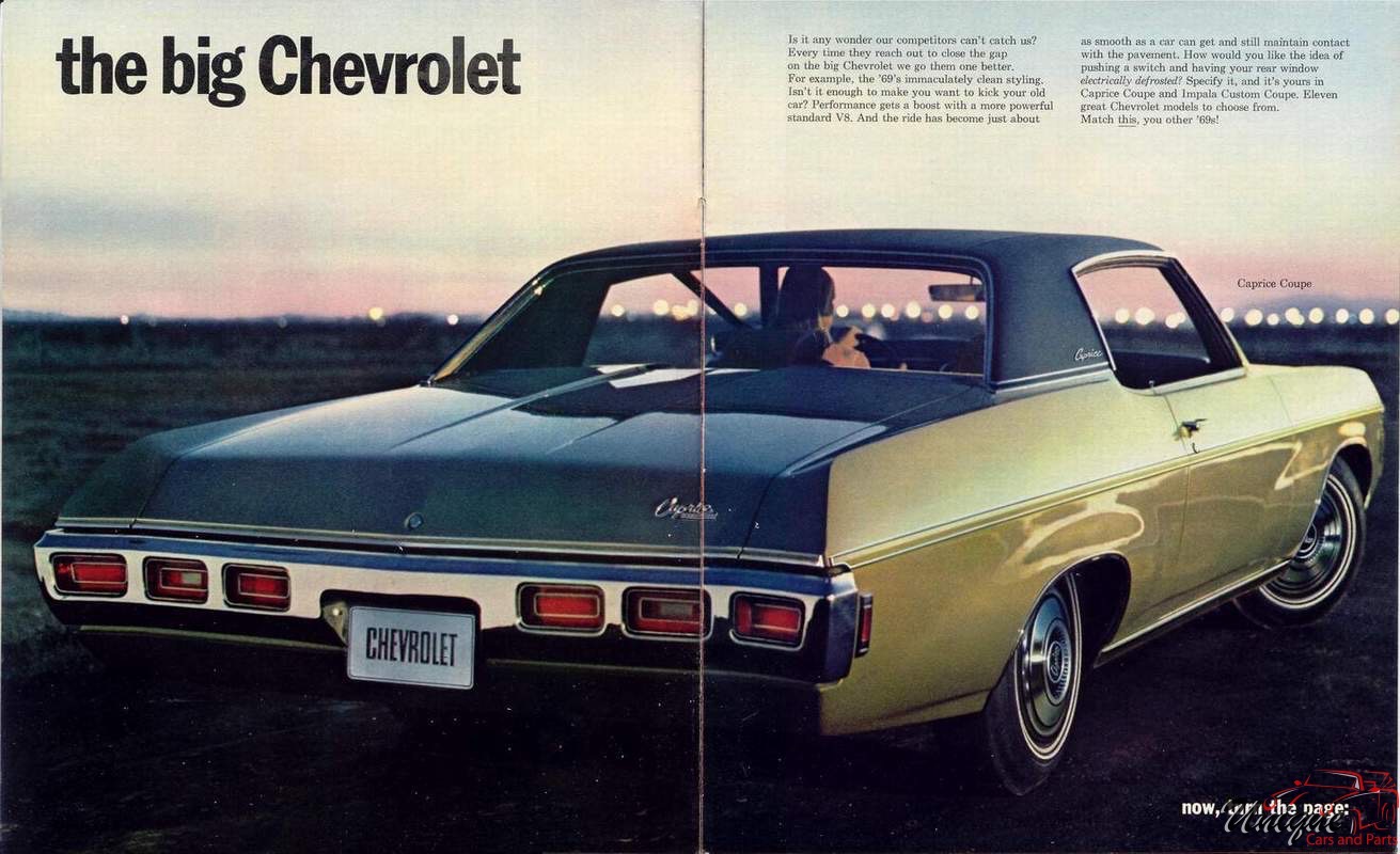 1969 Chevrolet Viewpoint Brochure Page 9
